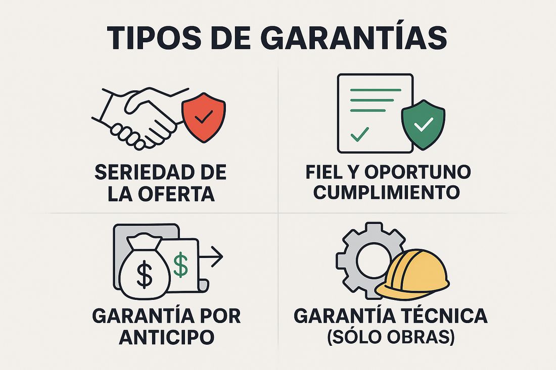 Tipos de garantías en las compras públicas (Chile