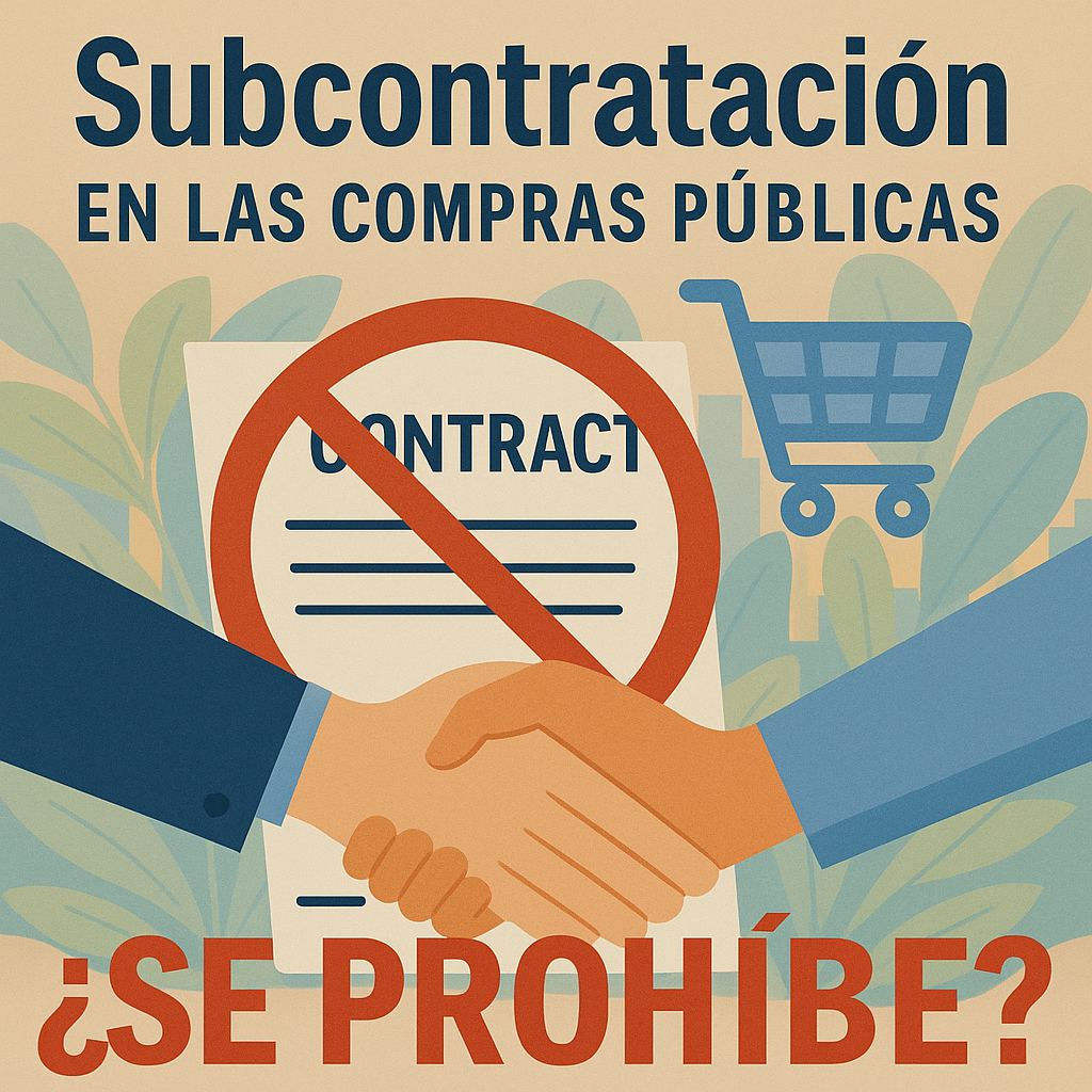 Causales que prohíben la subcontratación en las Compras