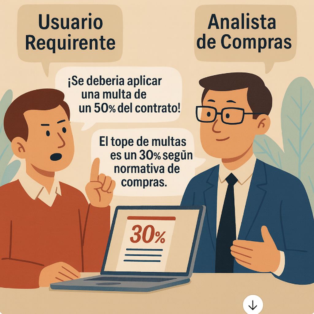 Multas en Compras Públicas: ¡Hasta un 30% del precio