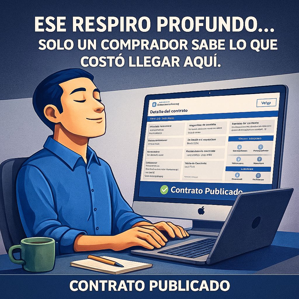 El contrato está publicado… ahora empieza lo importante