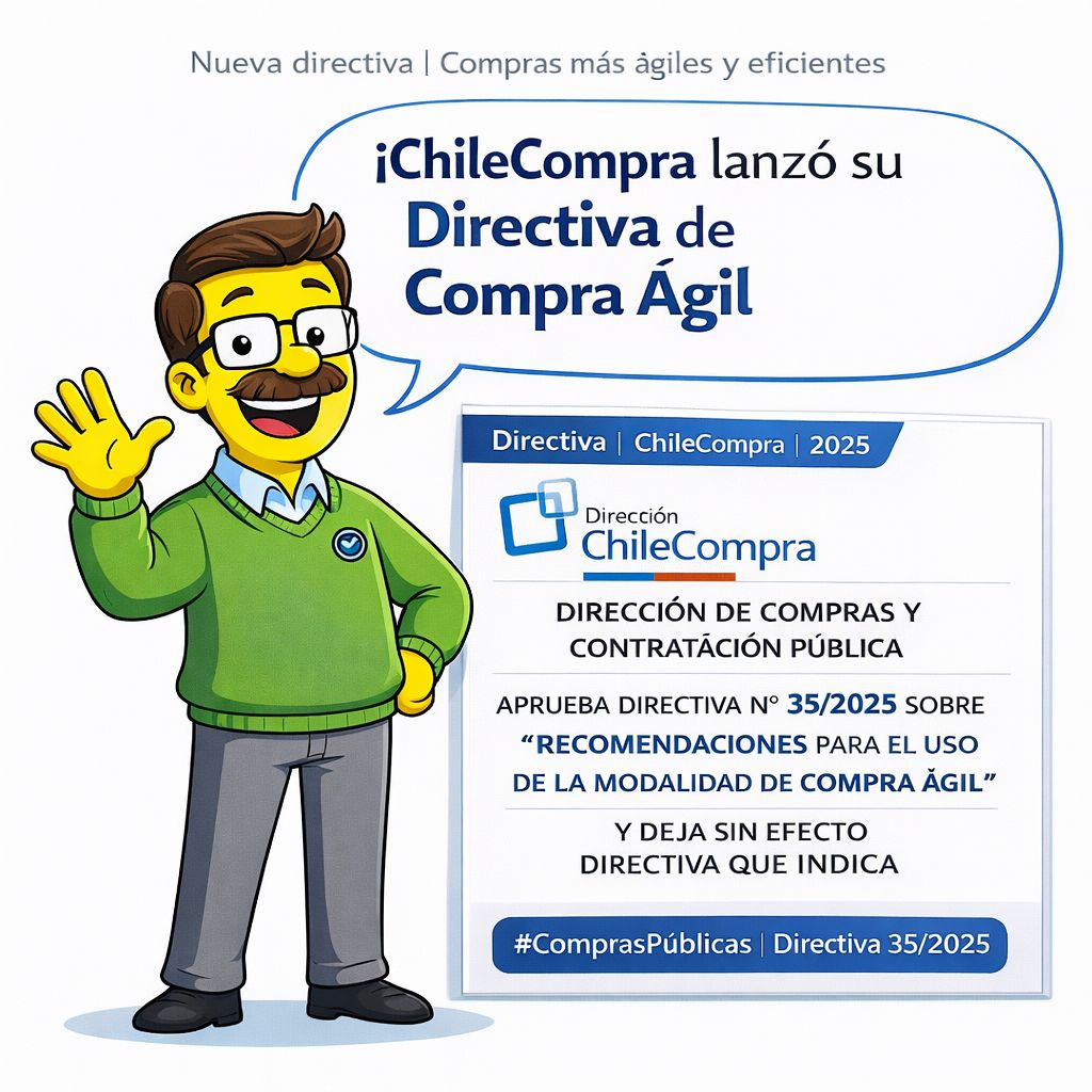 Compra Ágil? Ojo : ChileCompra acaba de mover la cancha