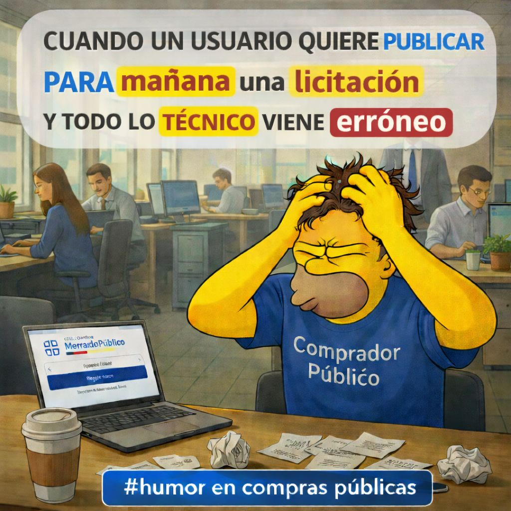Cuando el insumo técnico es malo, la compra pública