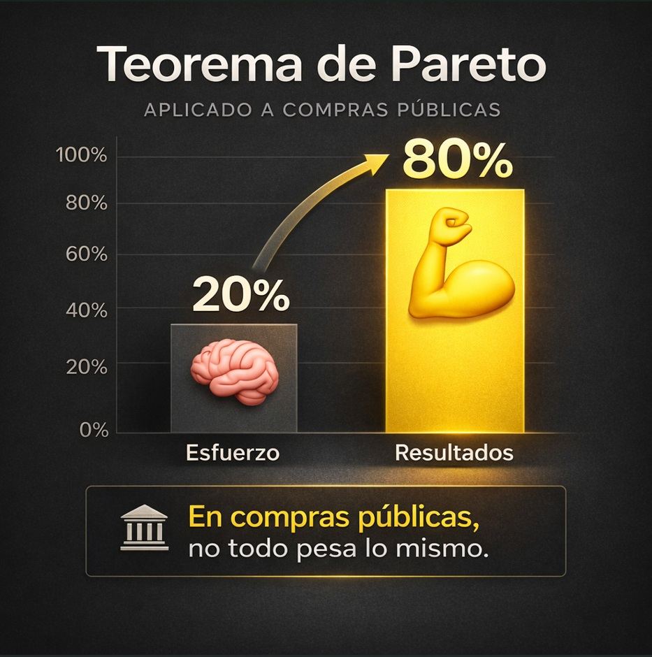 En compras públicas, no todo pesa lo mismo