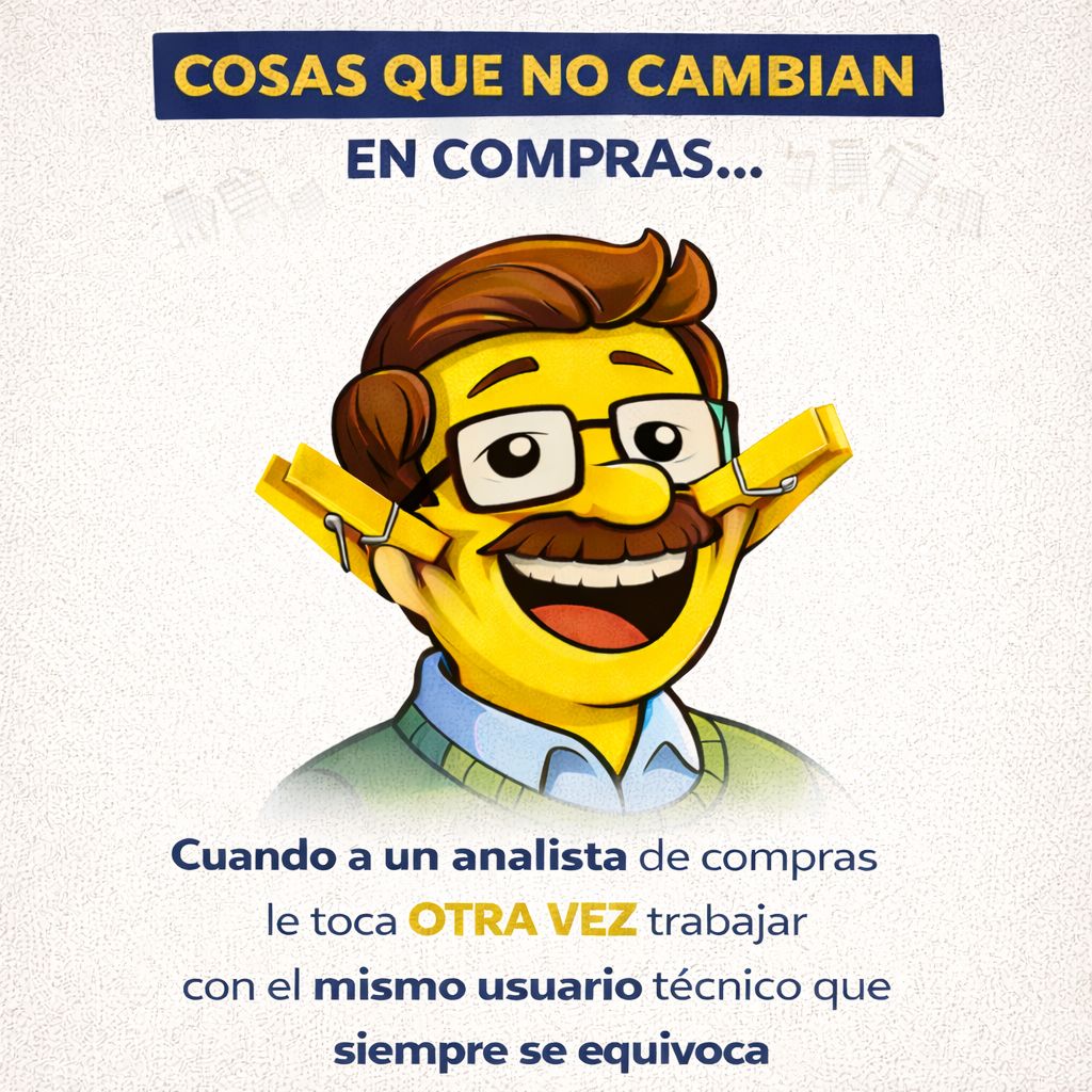 Cosas que no cambian en compras públicas (aunque duelan