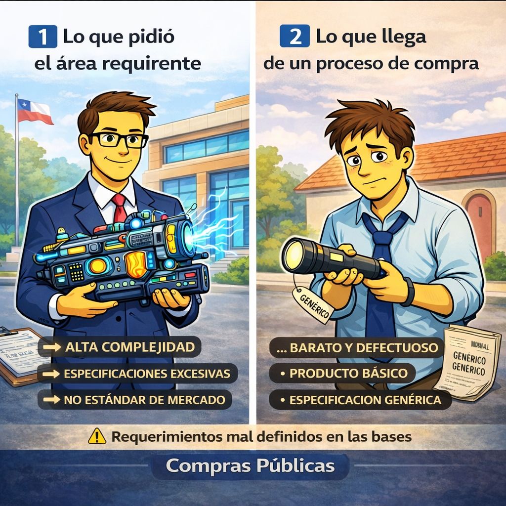 Cuando compras A… y termina llegando B
