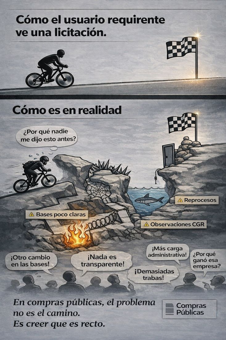 Quién dijo que trabajar en compras públicas era fácil