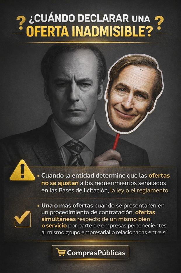 Oferta inadmisible