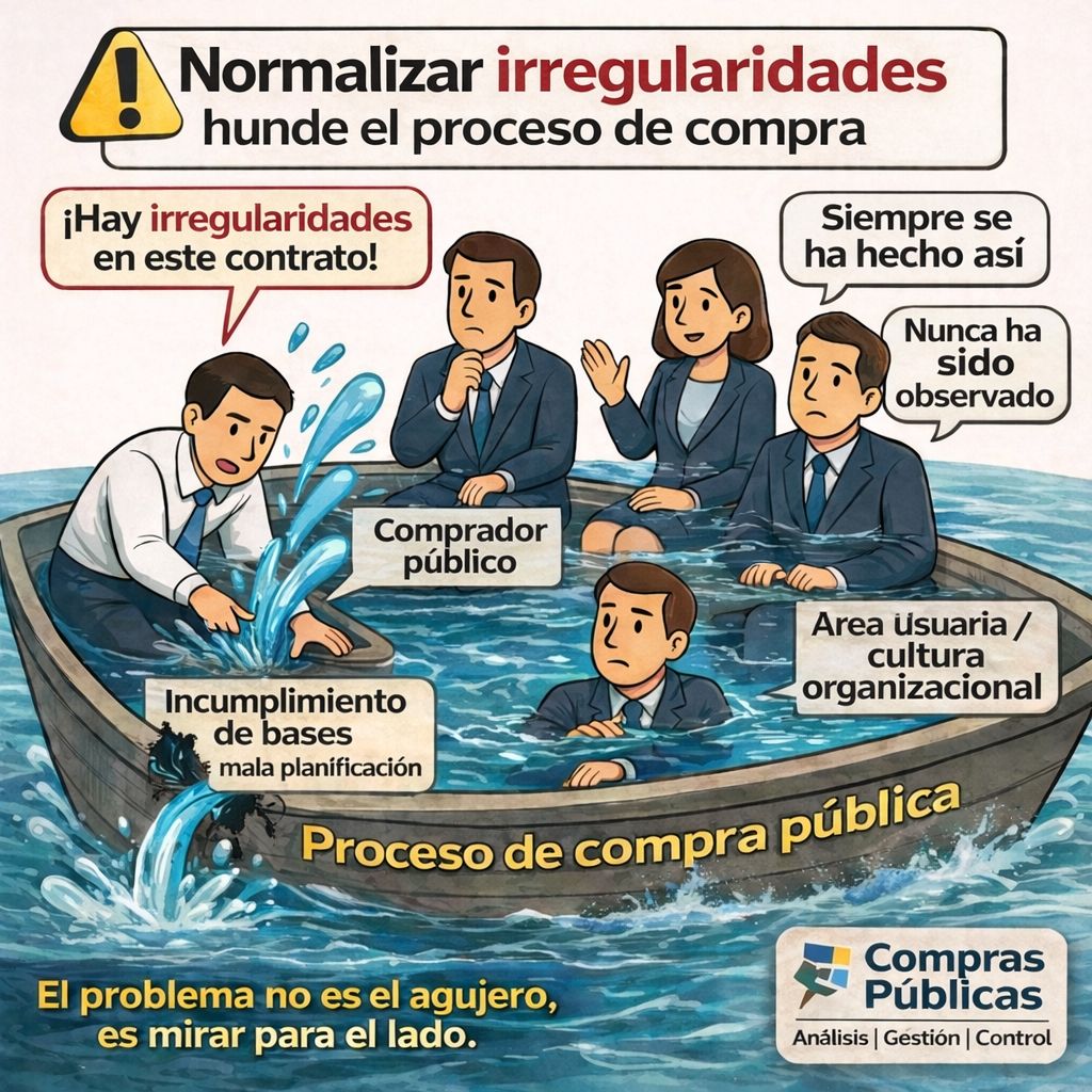 Normalizar irregularidades está hundiendo las compras