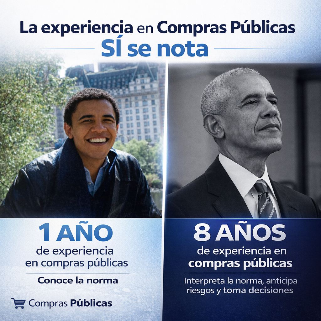 En Compras Públicas, la experiencia no se dice… se nota