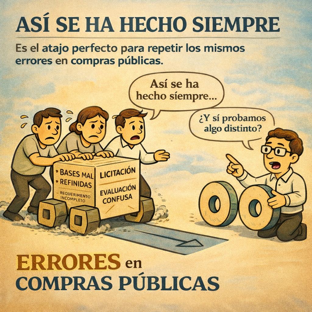 El verdadero enemigo de las compras públicas no está