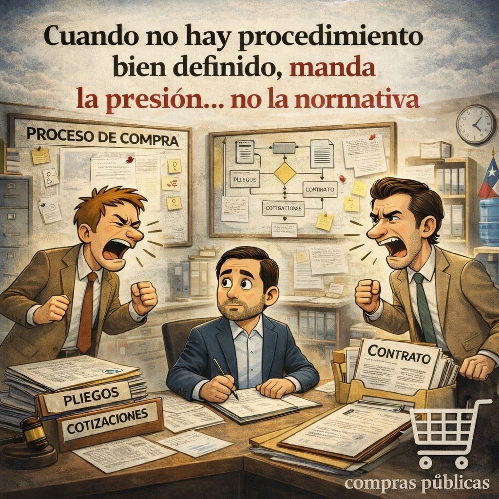 Gestionas compras públicas o apagas incendios