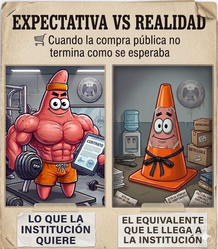 La compra que la institución imaginó…