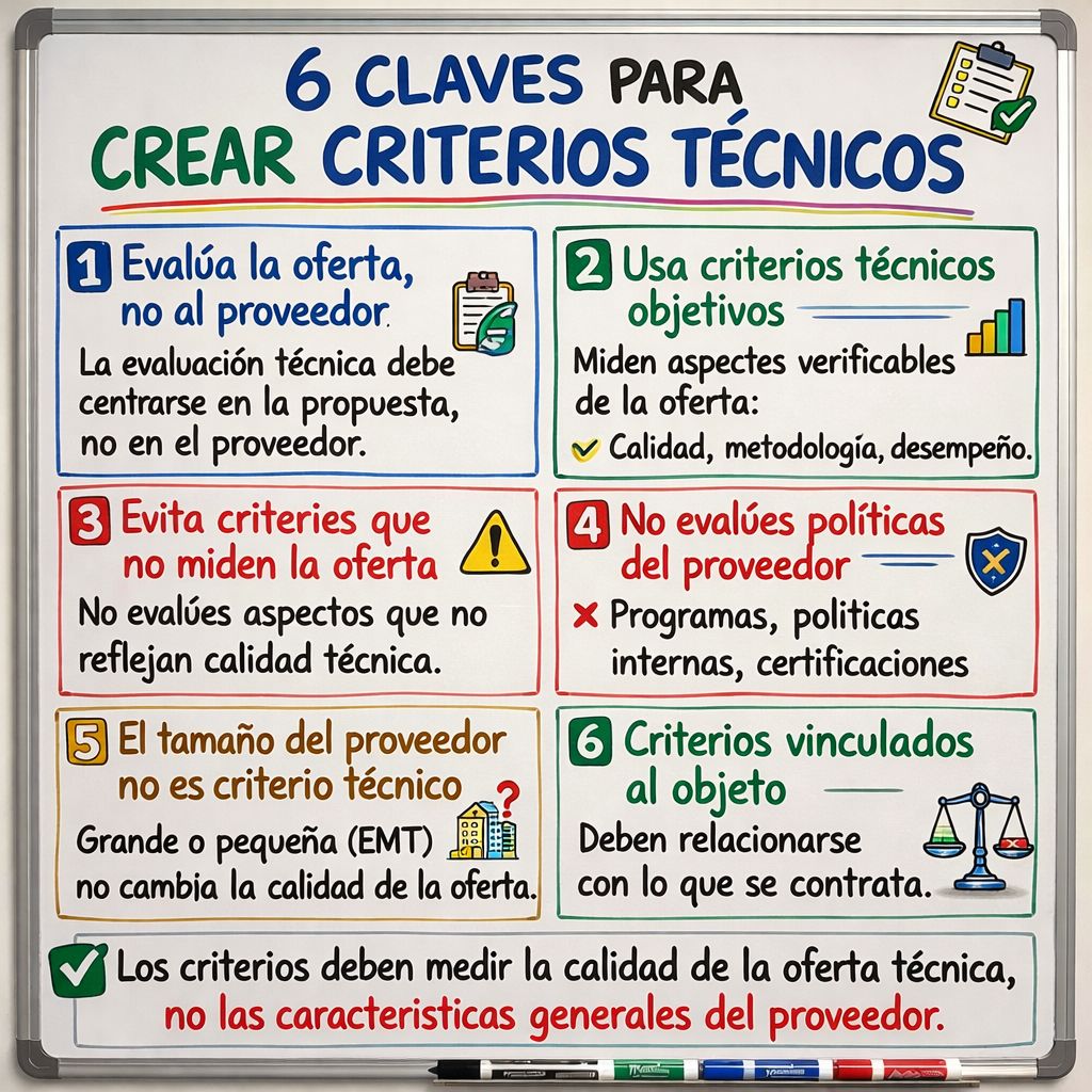 No todo puede ser un criterio técnico