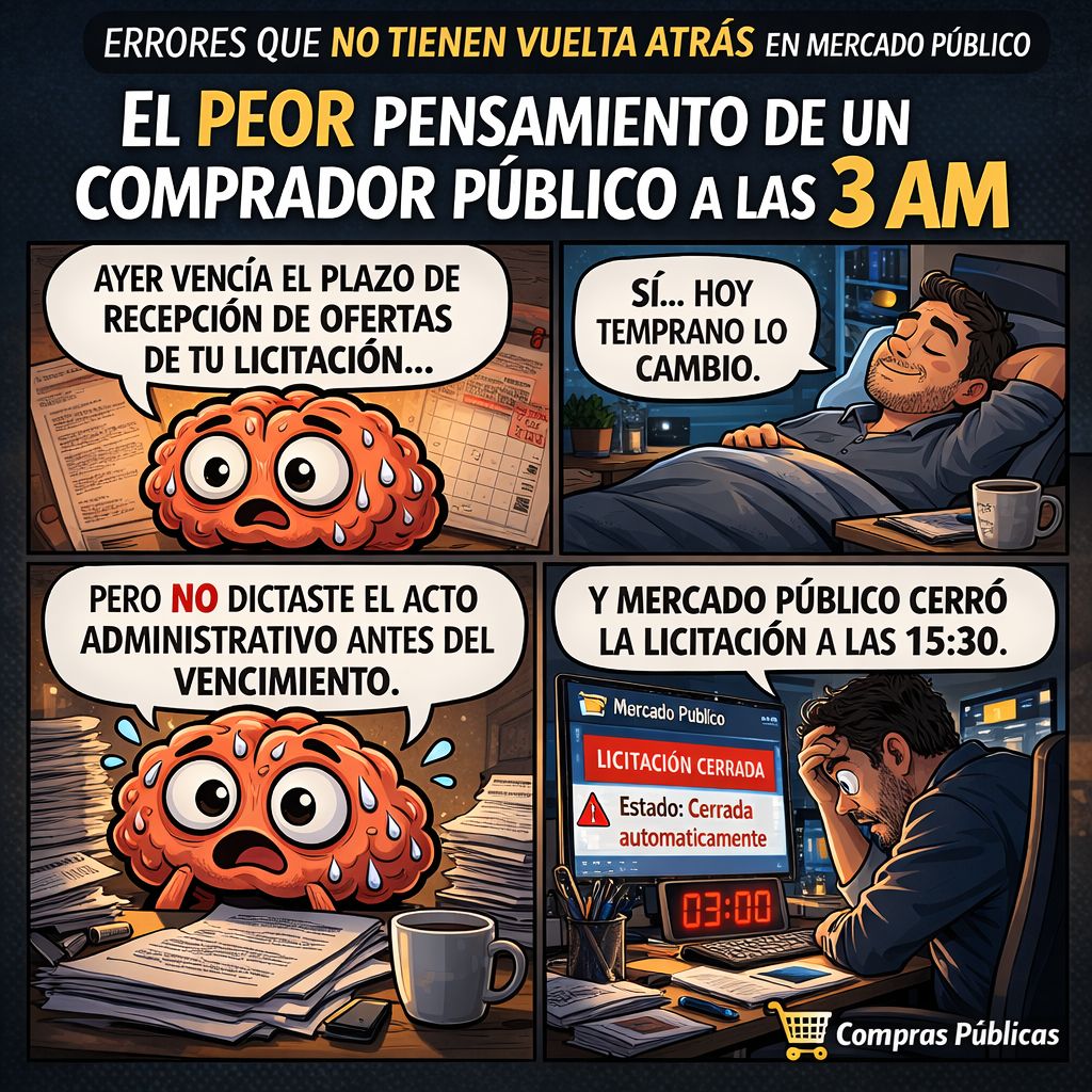 El peor pensamiento de un comprador público a las 3 AM