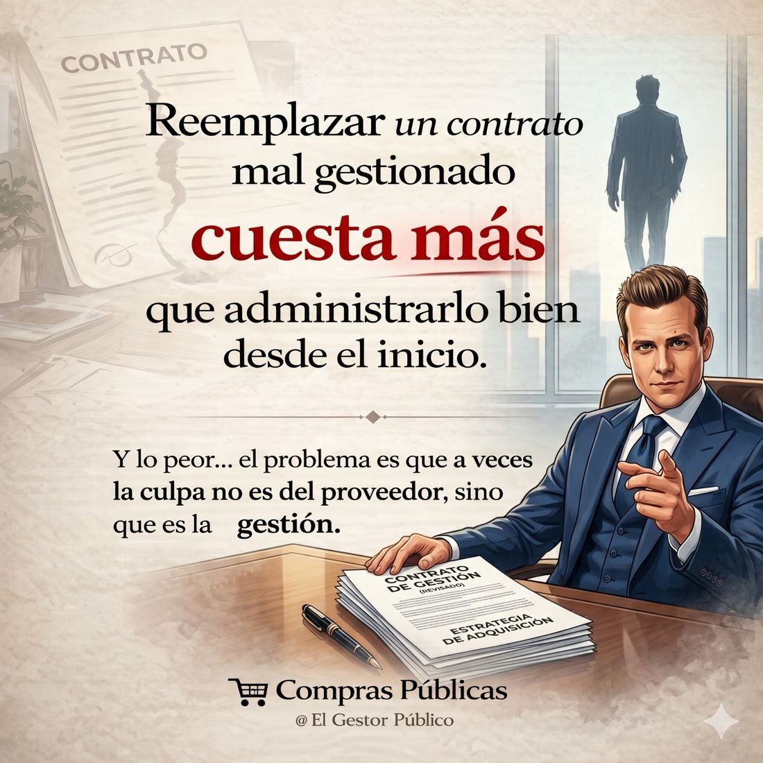 Si crees que adjudicar es el final… estás gestionando
