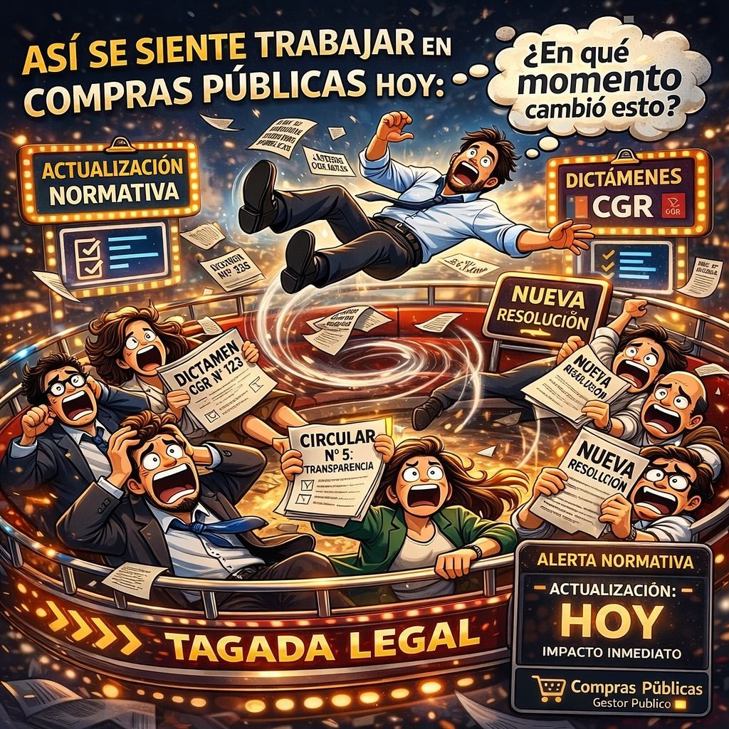 Así se me sentí cuando cambió la normativa de compras
