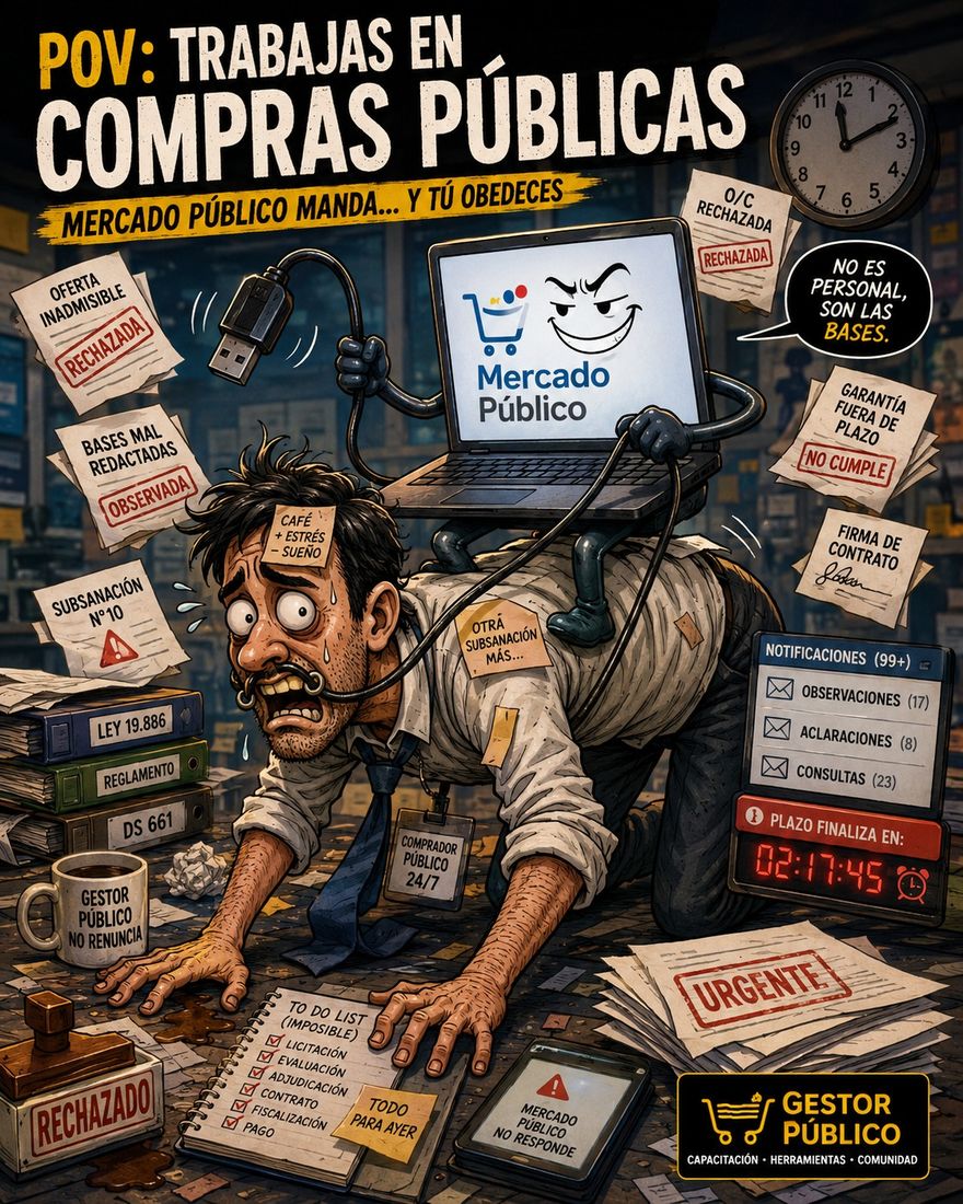 Hacer compras públicas fuera de Mercado Público