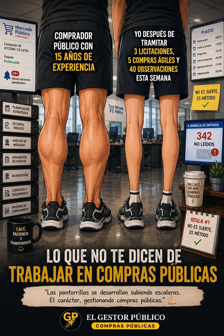 Las compras públicas no sacan músculo en el gimnasio…