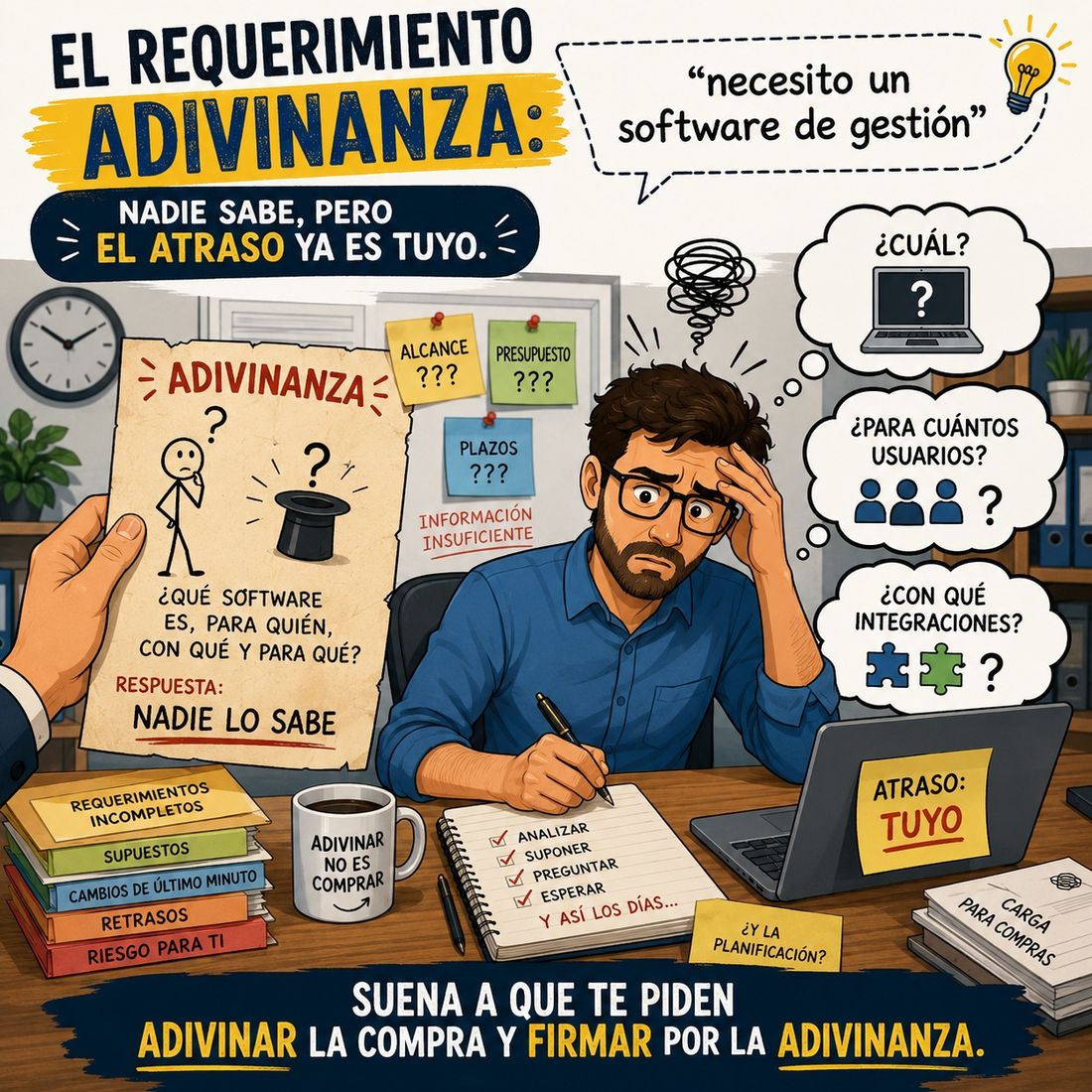 Necesito un software de gestión"… y ahí empezó