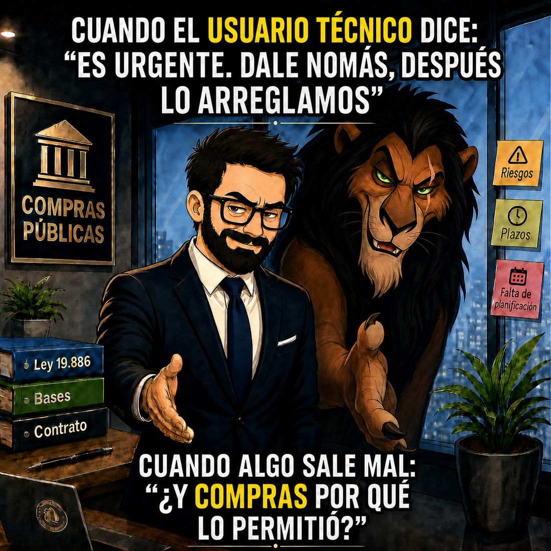 Dale nomás, después lo regularizamos