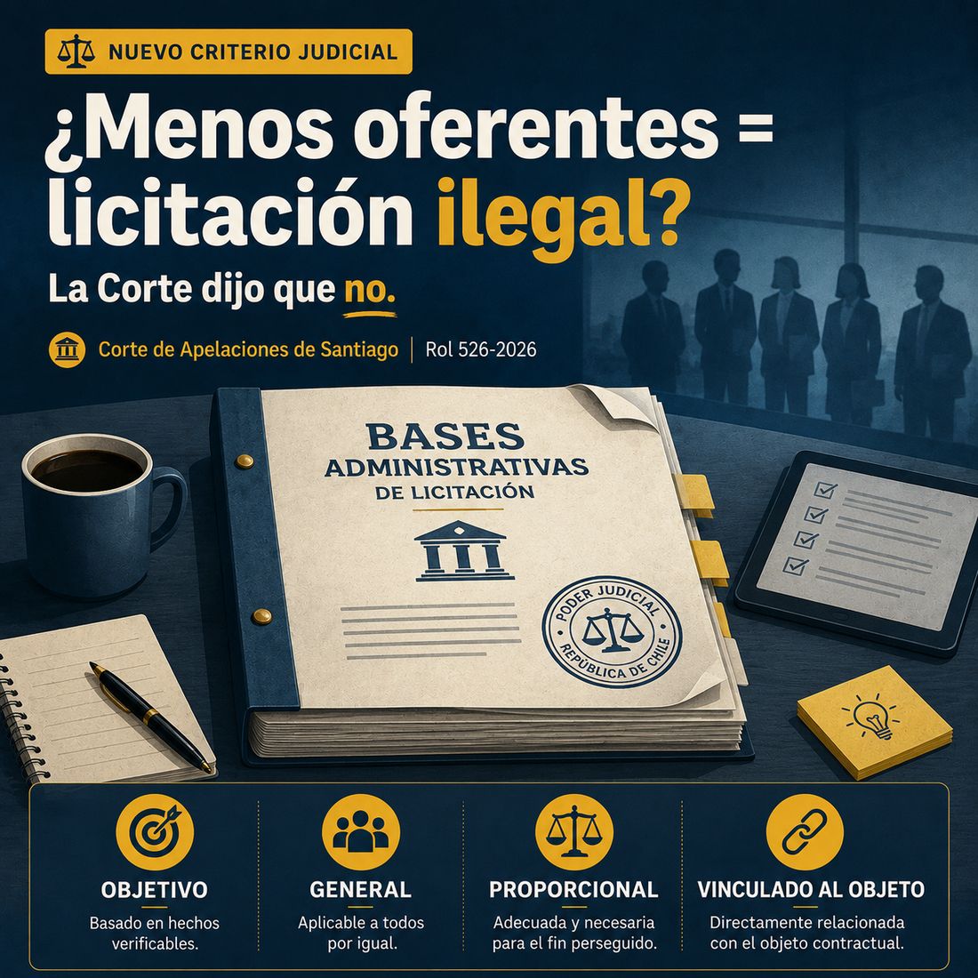 Tres empresas quedaron fuera de una licitación